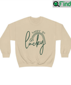 Lucky Clover Retro St Patricks Day Hoodie