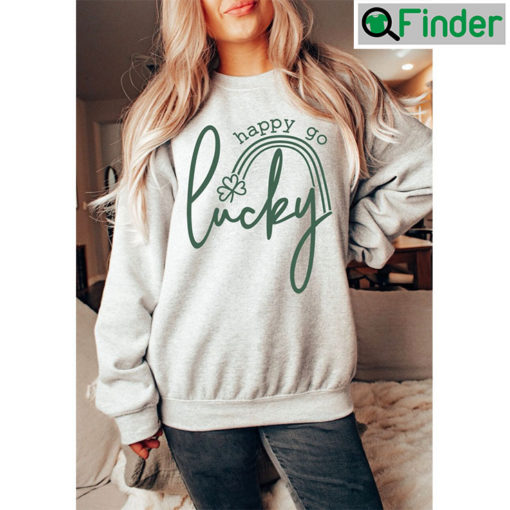 Lucky Clover Retro St Patricks Day Sweatshirt