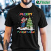 Mario Christmas T Shirt Merry Mariomas 1