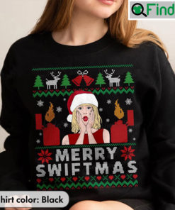 Merry Swiftmas Sweatshirt Taylor Swift Ugly Sweater