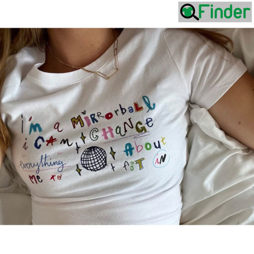 Mirrorball Taylor Swift Shirt Croptop