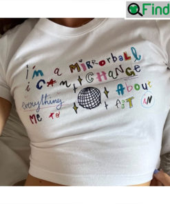 Mirrorball Taylor Swift T Shirt Croptop