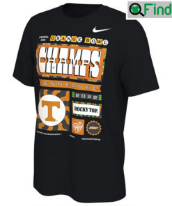 Nike Tennessee Volunteers 2022 Orange Bowl Champions Locker Room T Shirt