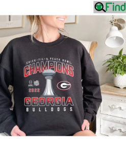 Peach Bowl Champions 2022 Georgia Bulldogs Shirt