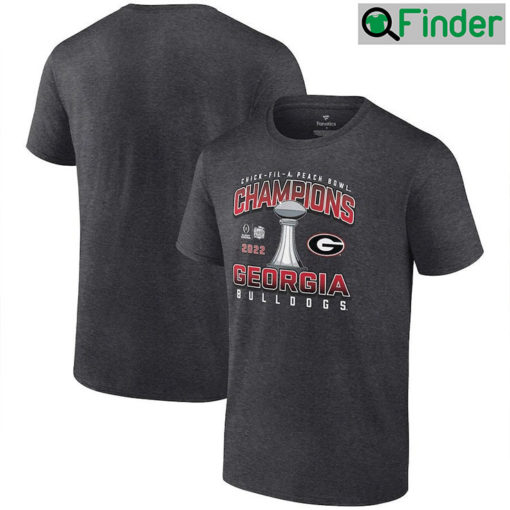 Peach Bowl Champions 2022 Georgia Bulldogs T Shirt