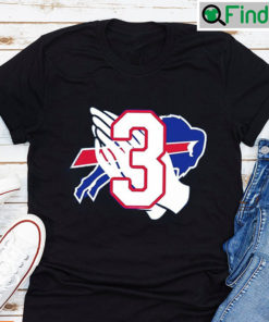 Pray For Damar Hamlin 3 Buffalo Football T shirt