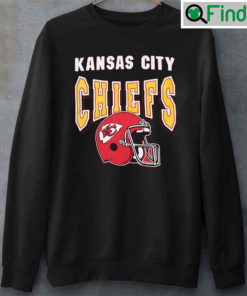 Retro Style Kansas City Chiefs Football Crewneck Sweatshirt