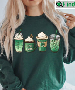 St Patricks Day Coffee Cozy Shamrock Hoodie