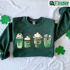 St Patricks Day Coffee Cozy Shamrock Shirt