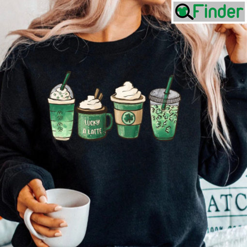 St Patricks Day Coffee Cozy Shamrock Unisex Shirt