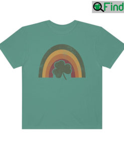 St. Patricks Day Shamrock Lucky Rainbow Irish Unisex T Shirt