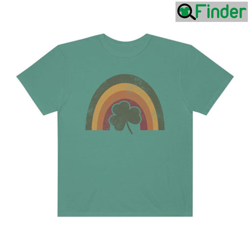 St. Patricks Day Shamrock Lucky Rainbow Irish Unisex T Shirt