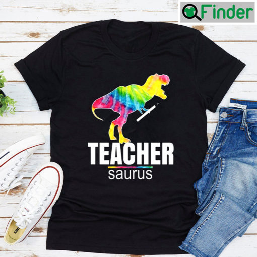 Teachersaurus Design Funny Cute Dinosaure T shirt Gift For Teacher