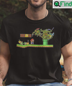 Teenage Mutant Ninja Turtles Mashup Super Mario TMNT Shirt