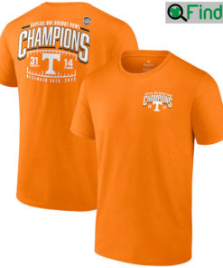 Tennessee Volunteers 2022 Orange Bowl Champions Score T Shirt