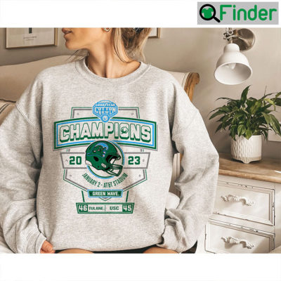 Tulane Cotton Bowl Champions 2023 Shirt