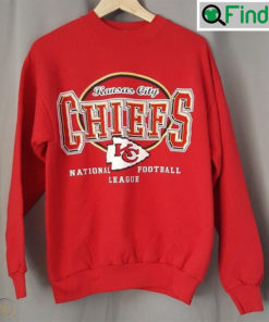 Vintage 1990s Kansas City Chiefs Crewneck Sweatshirt Logo