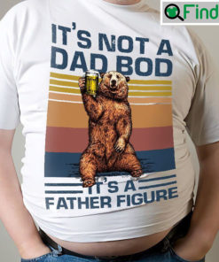 Vintage Dad Bear Shirt Its Not A Dad Bod Its A Father Figure