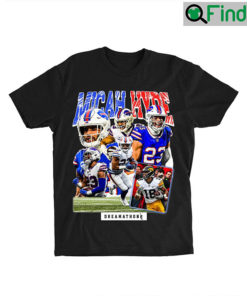 Vintage Micah Hyde T Shirt Tredavious White