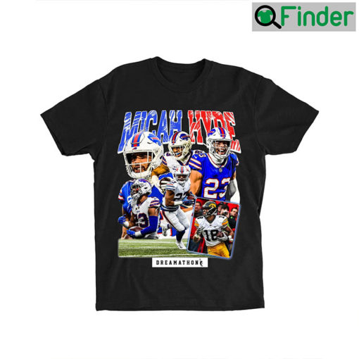 Vintage Micah Hyde T Shirt Tredavious White