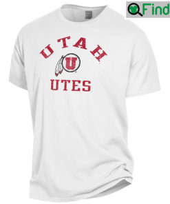 Vintage NCAA University Of Utah Utes Football Logo T Shirt