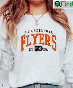 Vintage Philadelphia Flyers EST 1967 Logo 2022 23 NHL Sweatshirt