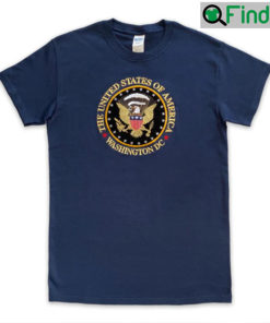 Vintage Presidential Seal Embroidered Unisex T Shirt