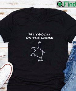 Vintage Silly Goose On The Loose Funny Unisex Shirt