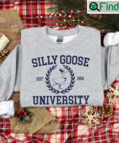 Vintage Silly Goose University Funny Unisex Crewneck Sweatshirt