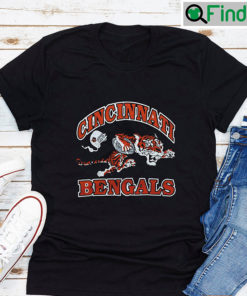 Vintage Style Cincinnati Bengals Football 68 T shirt