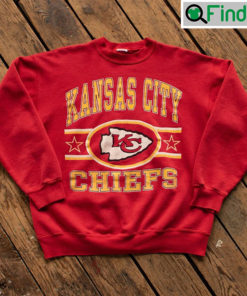 Vintage Style Kansas City Chiefs Football Crewneck Unisex Sweatshirt