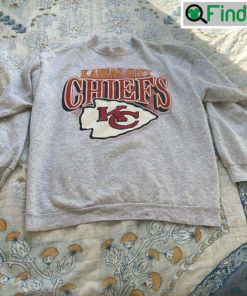 Vintage Style Kansas City Chiefs Football Sweatshirt