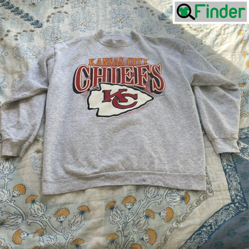 Vintage Style Kansas City Chiefs Football Sweatshirt