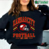 Vintage Style Kansas City Football Team Crewneck Sweatshirt