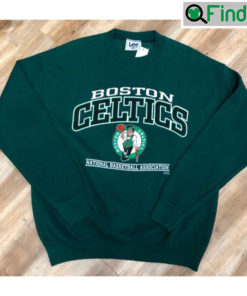 90s Boston Celtics Basketball Vintage Style Crewneck Sweatshirt