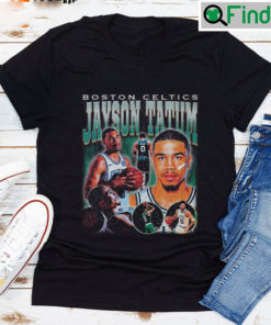 90s Vintage Boston Celtics Jayson Tatum Basketball Unisex T Shirt