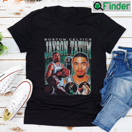 90s Vintage Boston Celtics Jayson Tatum Basketball Unisex T Shirt