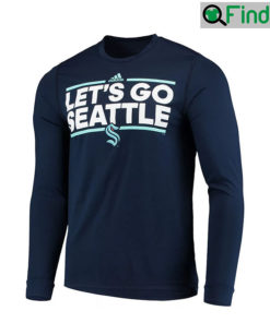 Adidas Lets Go Seattle Kraken T Shirt