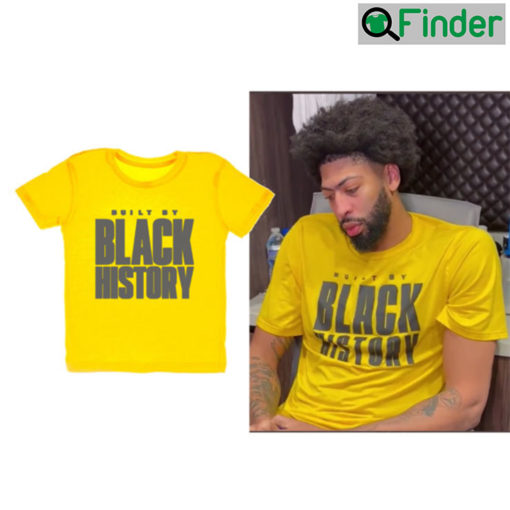 Anthony Davis Built By Black History Unisex T shirt