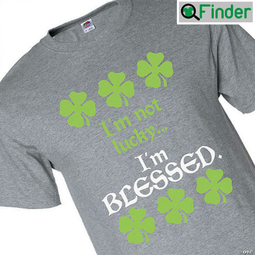 Blessed St. Patricks Day Shamrock Cute Tee Shirt