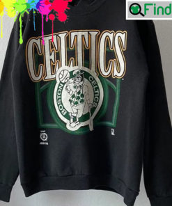 Boston Celtics Basketball Logo Vintage Style Crewneck Sweatshirt 1990s