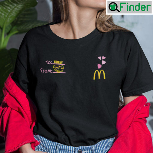 Cardi B And Offset Mcdonalds Shirt