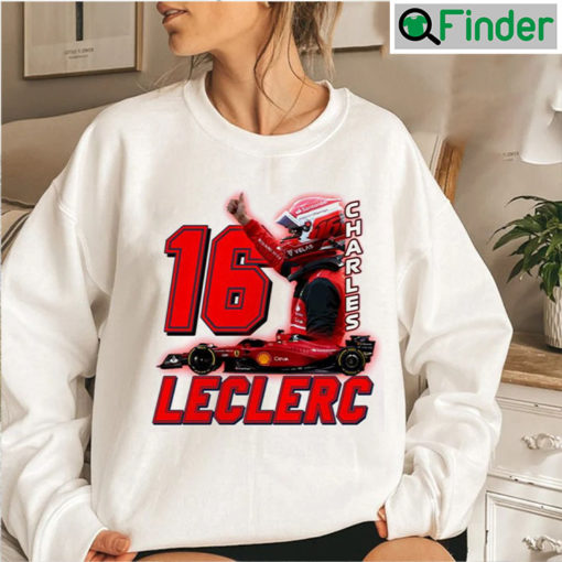 Charles Leclerc 16 F1 Scuderia Ferrari Racing Unisex Sweatshirt