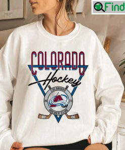 Colorado Avalanche Hockey Club Vintage 90s Printed Sweatshirt