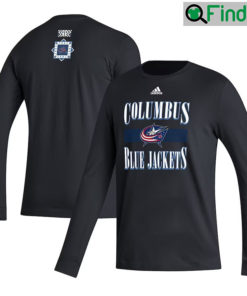 Columbus Blue Jackets Adidas Retro Long Sleeve Shirt