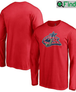 Columbus Blue Jackets Retro Primary Long Sleeve Shirt