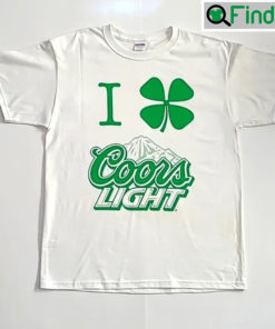 Coors Light Sant Patricks Day Lucky Clover Tee