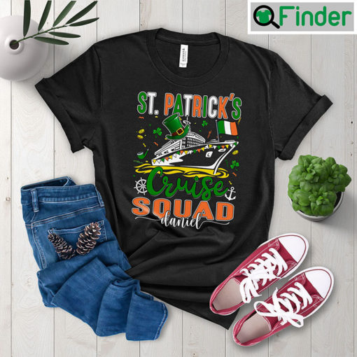 Custom St Patricks Day Cruise Squad Shirt