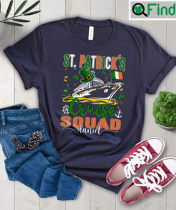 Custom St Patricks Day Cruise Squad T Shirt