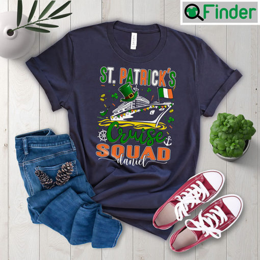 Custom St Patricks Day Cruise Squad T Shirt